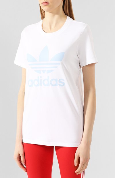 Хлопковая футболка ADIDAS ORIGINALS, арт. FM3293, фото 3
