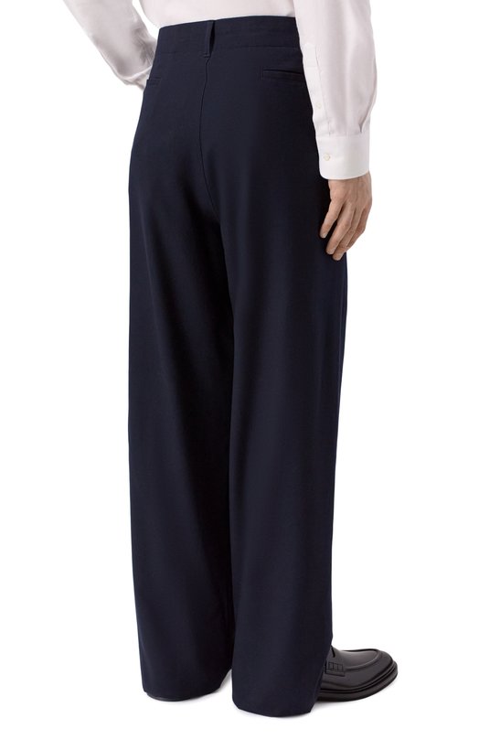 Шерстяные брюки Giorgio Armani GM003231/TE13592 Синий  GM003231/TE13592 Фото 4