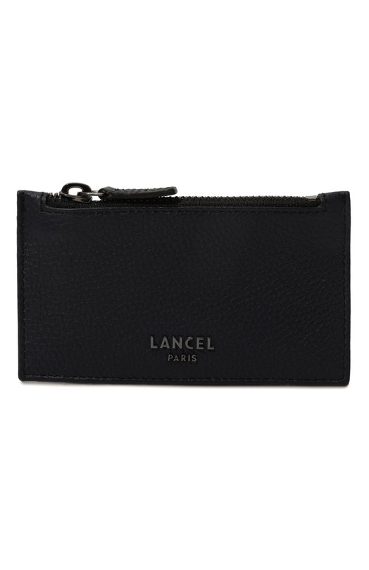 фото Кожаный футляр для кредитных карт lancel