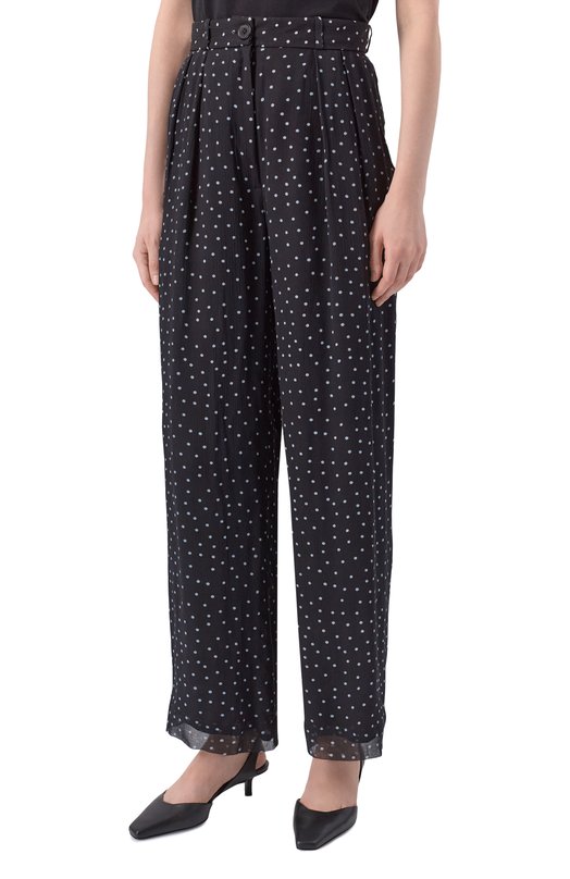 Шелковые брюки Albus Lumen AL.RT26.PANTS01 Чёрный  AL.RT26.PANTS01 Фото 3