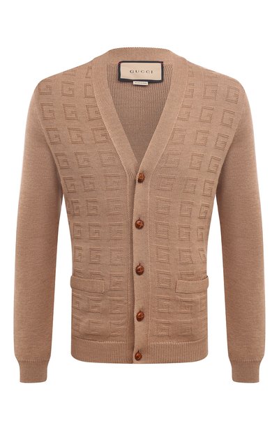 Шерстяной кардиган GUCCI, арт. 662152 XKBYD, фото 1