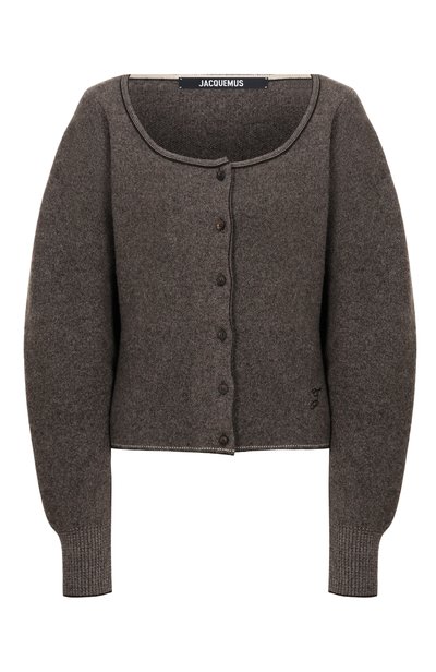 Женский кардиган из шерсти и кашемира JACQUEMUS, арт. 26HCDW00845/AK00276