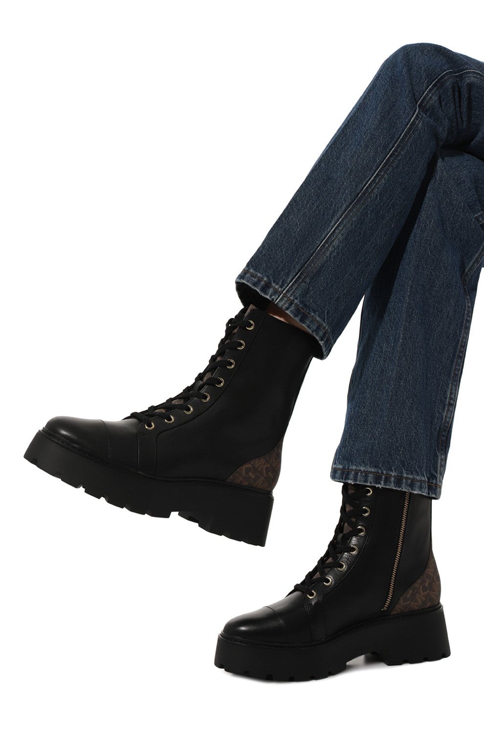 Кожаные ботинки blake MICHAEL MICHAEL KORS, арт. 40T4BKFE9L, фото 3