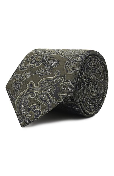 Мужской шелковый галстук CANALI, арт. 18/HJ03399