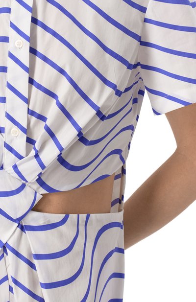 Хлопковое платье MSGM, арт. 3842MDA30X/257352, фото 5