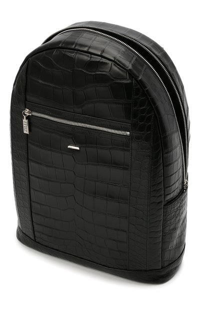 Рюкзак из кожи аллигатора ZILLI, арт. MJP-0BR03-10100/0001/CNIL, фото 4
