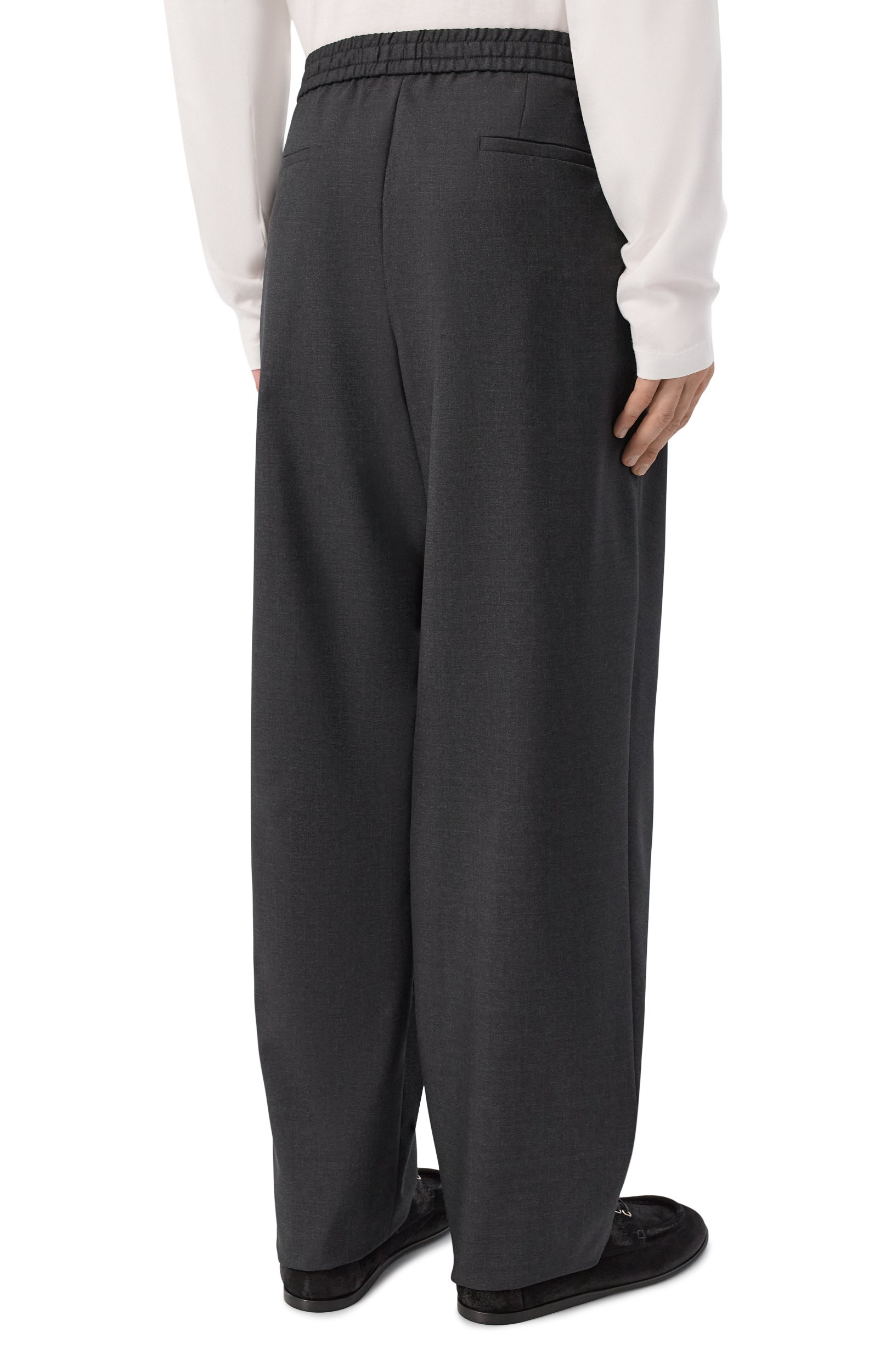 Шерстяные брюки DOLCE & GABBANA, арт. GP26GT/HU2CT, фото 4