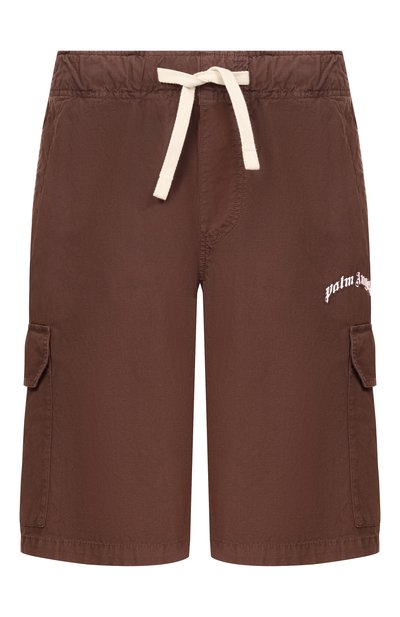 Мужские хлопковые шорты PALM ANGELS, арт. PMCS012S26FAB002