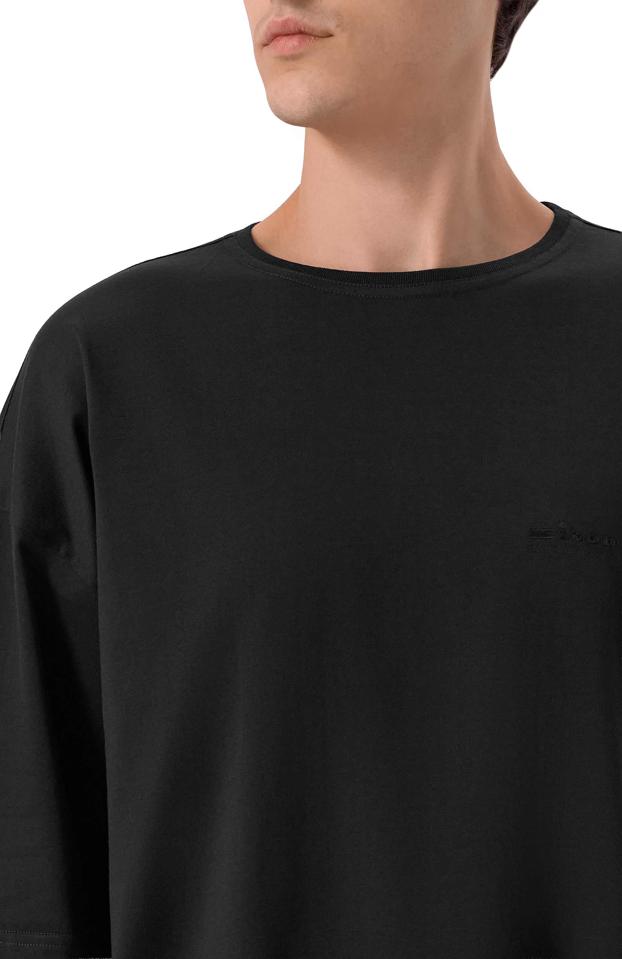 Хлопковая футболка KITON, арт. UMM071404, фото 5