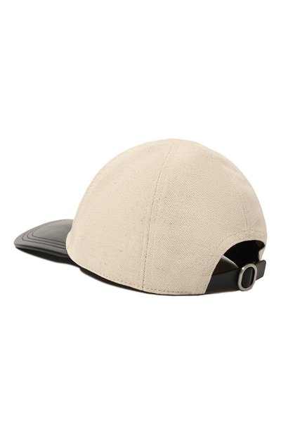 Бейсболка из хлопка и льна JIL SANDER, арт. J01TC0101/J46421, фото 3