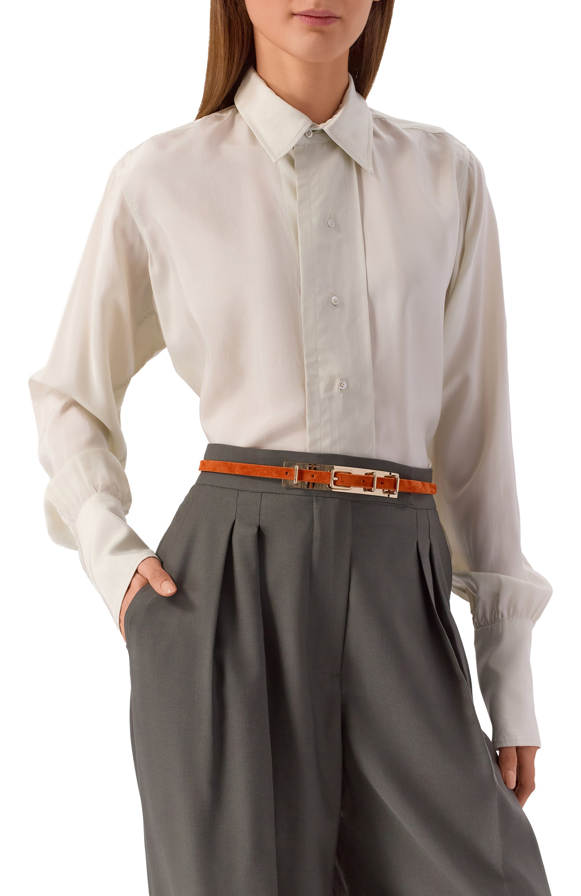 Замшевый ремень GIORGIO ARMANI, арт. GW002946/AF14186, фото 2