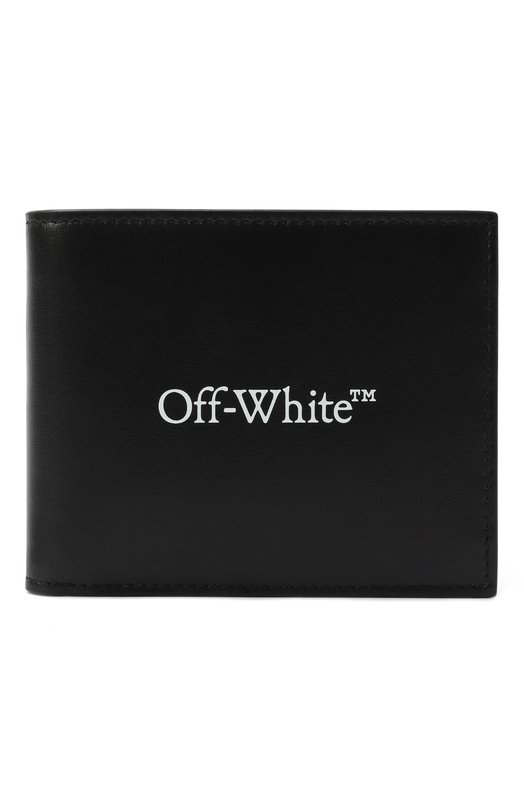 Кожаное портмоне Off-White 0MNC085C99LEA001 Чёрный 0MNC085C99LEA001