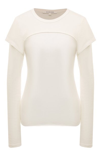 Женская хлопковый лонгслив SLVRLAKE, арт. TB0L100PNATW/B0LER0 TEE