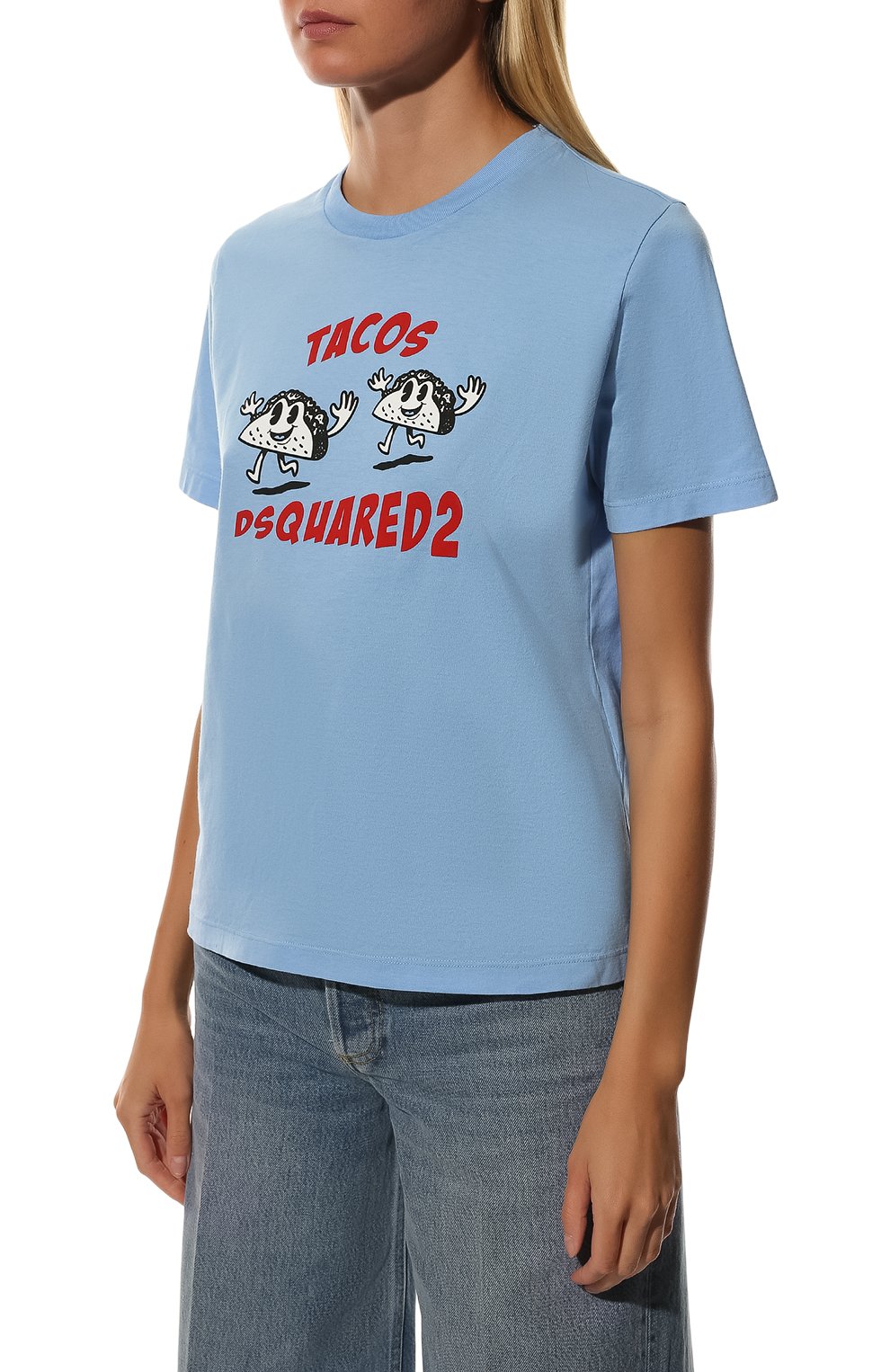 Хлопковая футболка DSQUARED2, арт. S75GD0306/S22427, фото 3