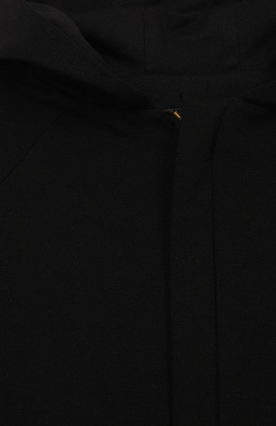 Толстовка из вискозы BALMAIN черного цвета по цене 39150 руб., арт. BZ2527, фото 3 Толстовка из вискозы BALMAIN, арт. BZ2527, фото 3