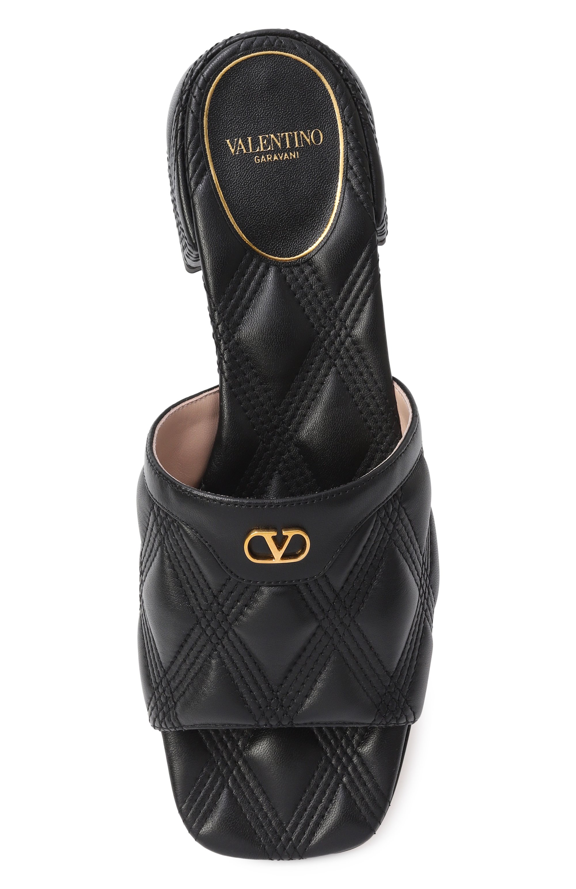 Кожаные мюли quiltie 20 VALENTINO, арт. 6W2S0LK0/KHU, фото 6