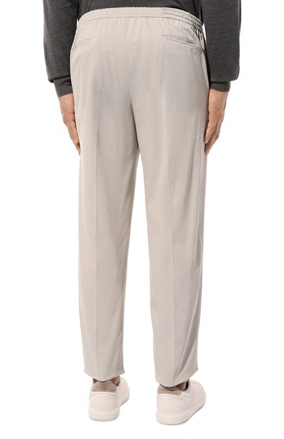 Брюки из хлопка и шелка MARCO PESCAROLO, арт. CHIAIAM/4707, фото 4