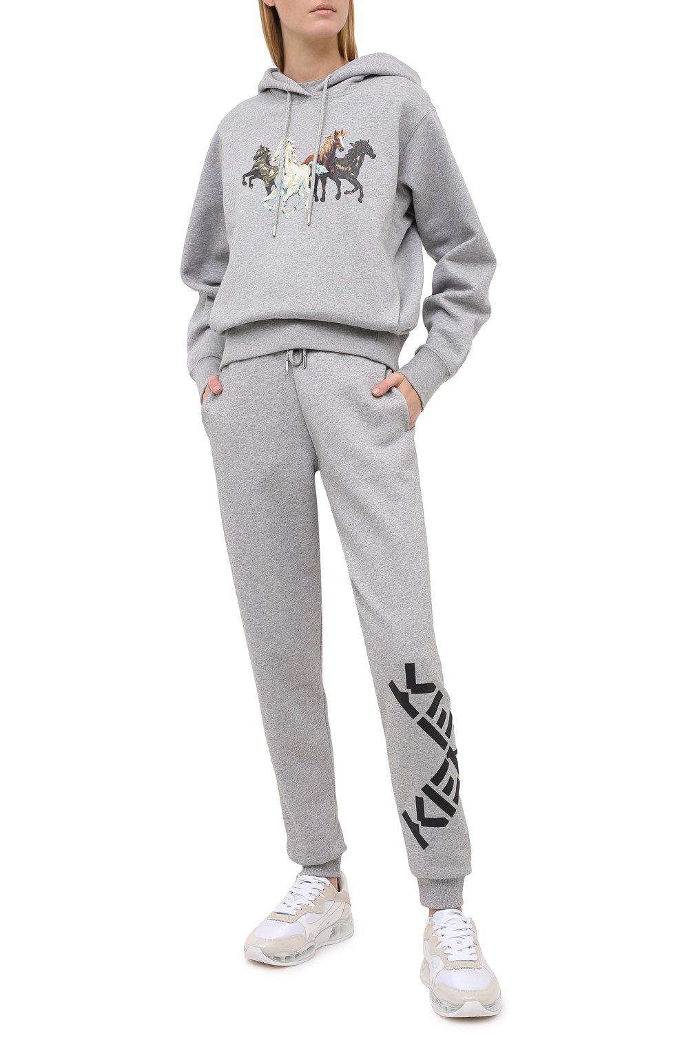 Хлопковые джоггеры kenzo sport KENZO, арт. FA62PA7224MS, фото 2