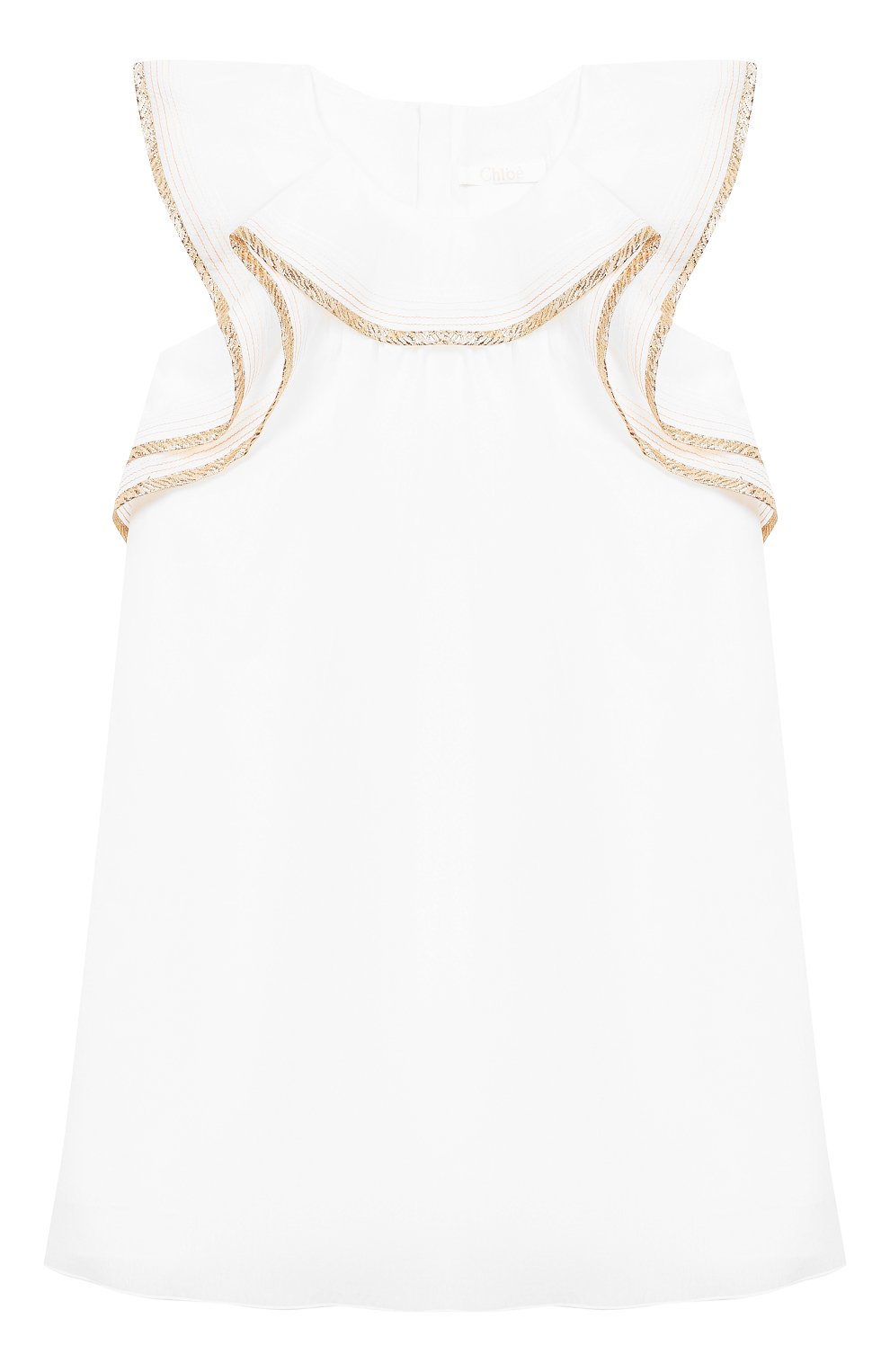 Хлопковое платье CHLOÉ, арт. C12720/6A-12A, фото 1