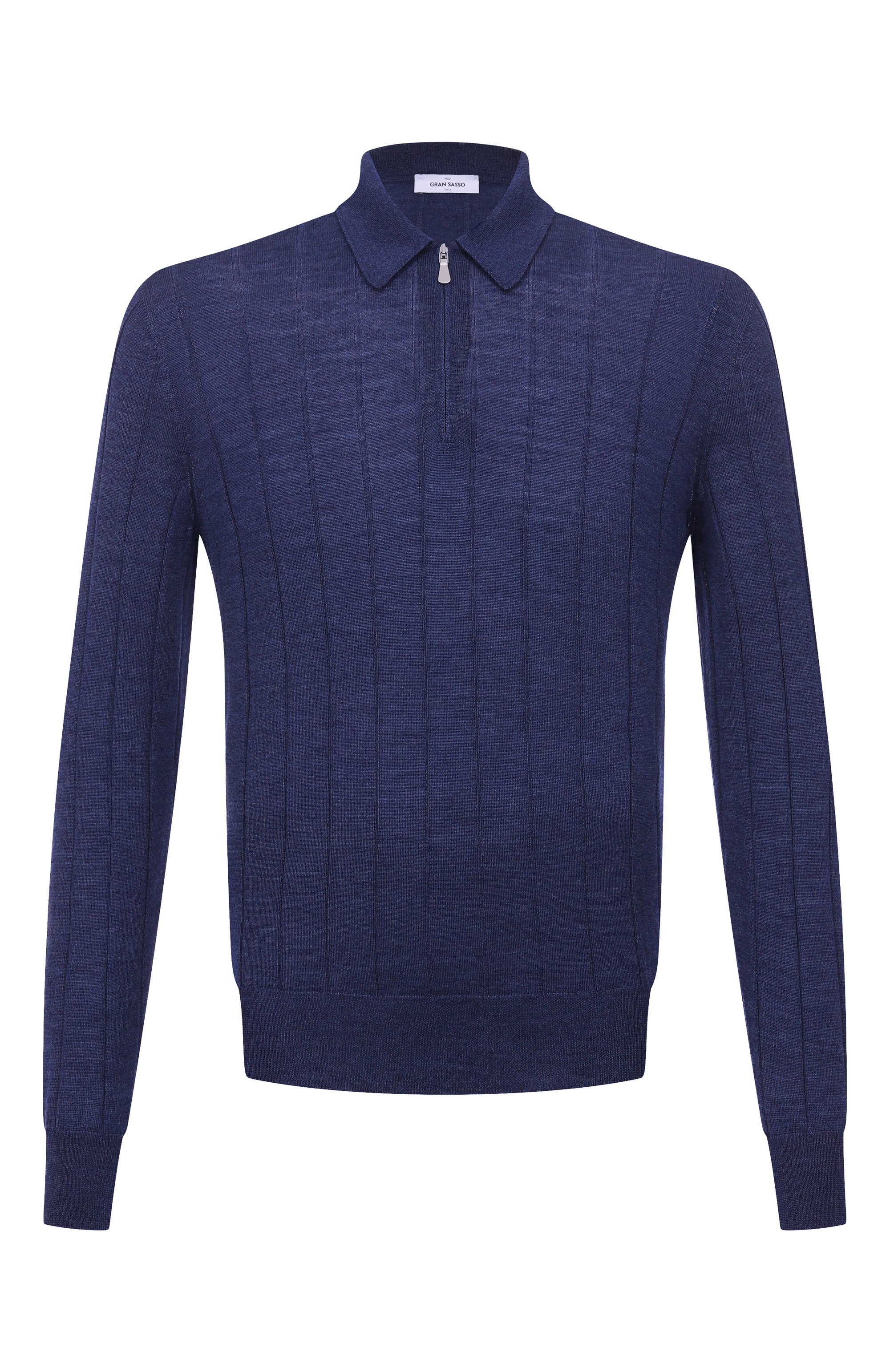 Поло из шерсти и шелка GRAN SASSO, арт. 57137/13118, фото 1