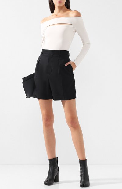 Однотонное боди с открытыми плечами MAISON MARGIELA, арт. S51NA0054/S23287, фото 2