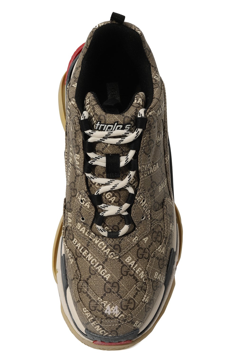 Кроссовки gucci x balenciaga triple s GUCCI, арт. 681066 ULZ10, фото 6