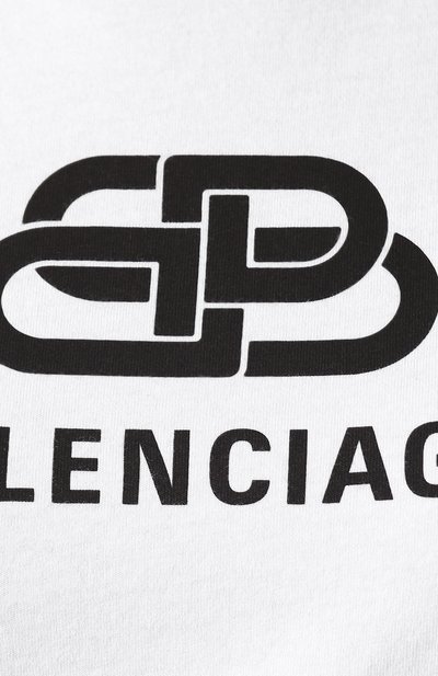 Хлопковая футболка BALENCIAGA, арт. 583245/TEV48, фото 5