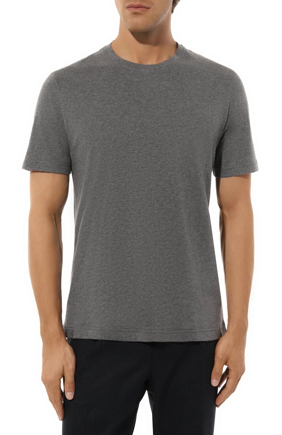 Футболка из хлоп�ка и кашемира CAPOBIANCO, арт. 17M660.WS00., фото 3