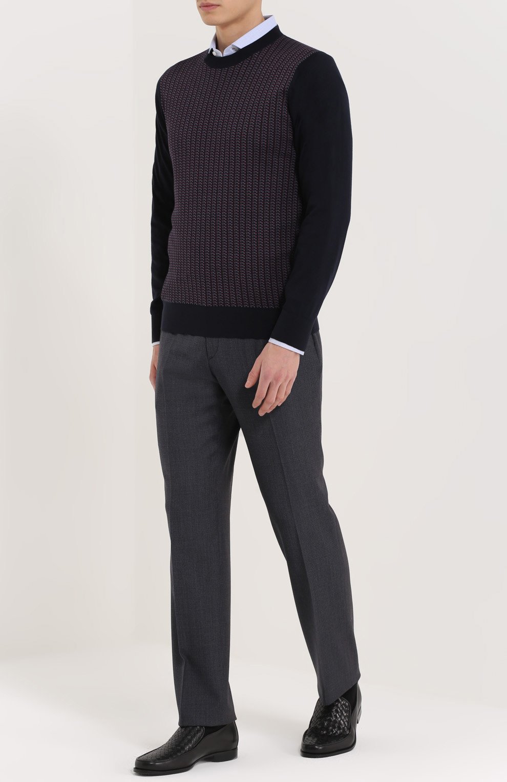 Классические шерстяные брюки BRIONI, арт. RPL5/05A0I/P0RT0VENERE, фото 2