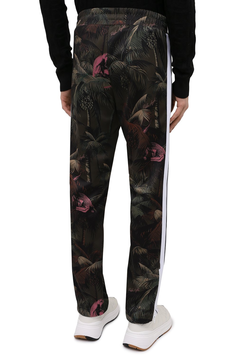 Брюки PALM ANGELS хаки цвета по цене 39950 руб., арт. PMCA007S21FAB0015556, фото 4 Брюки PALM ANGELS, арт. PMCA007S21FAB0015556, фото 4