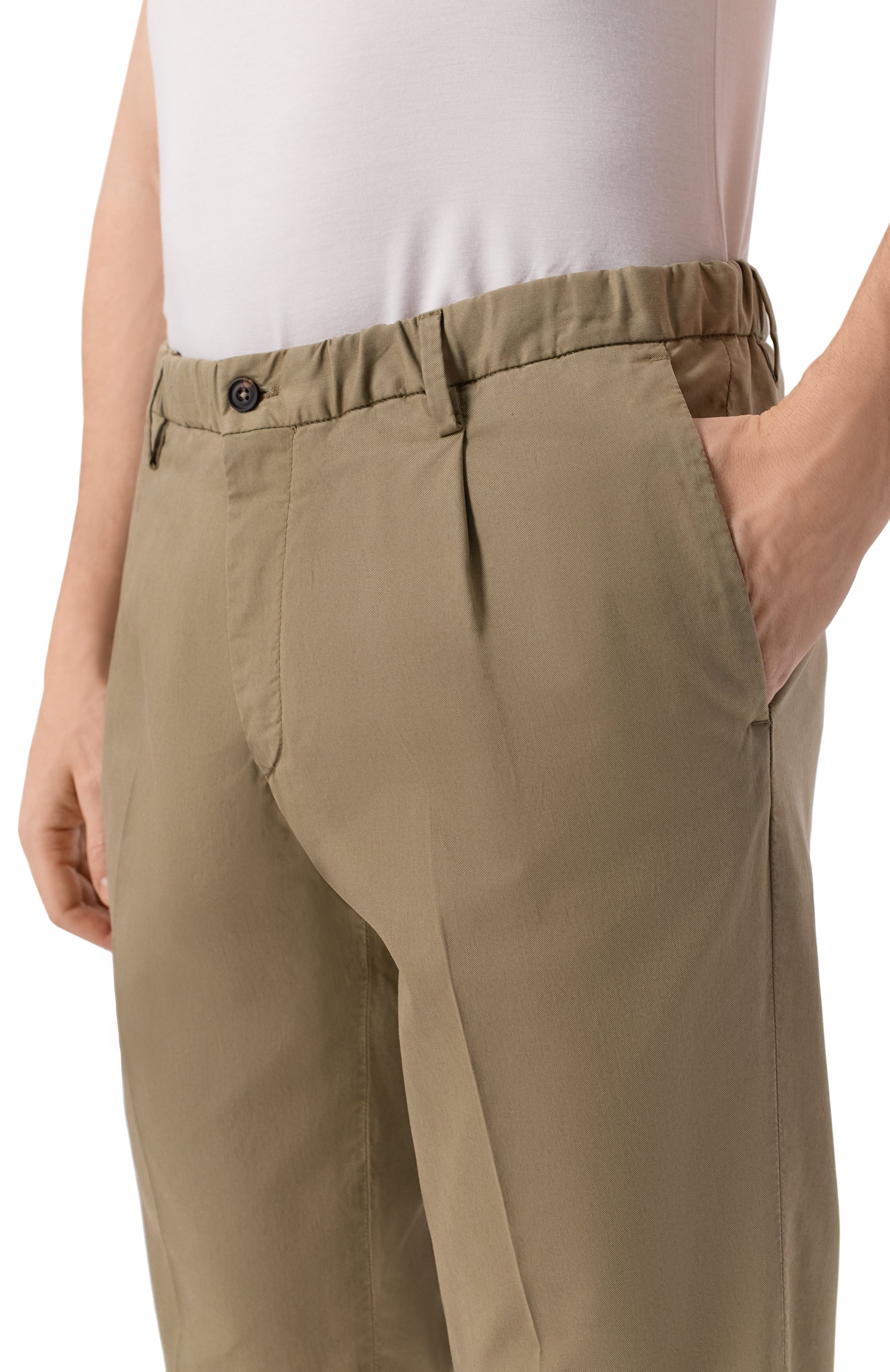 Брюки из лиоцелла и хлопка CORNELIANI, арт. 274ED6/2720129, фото 5