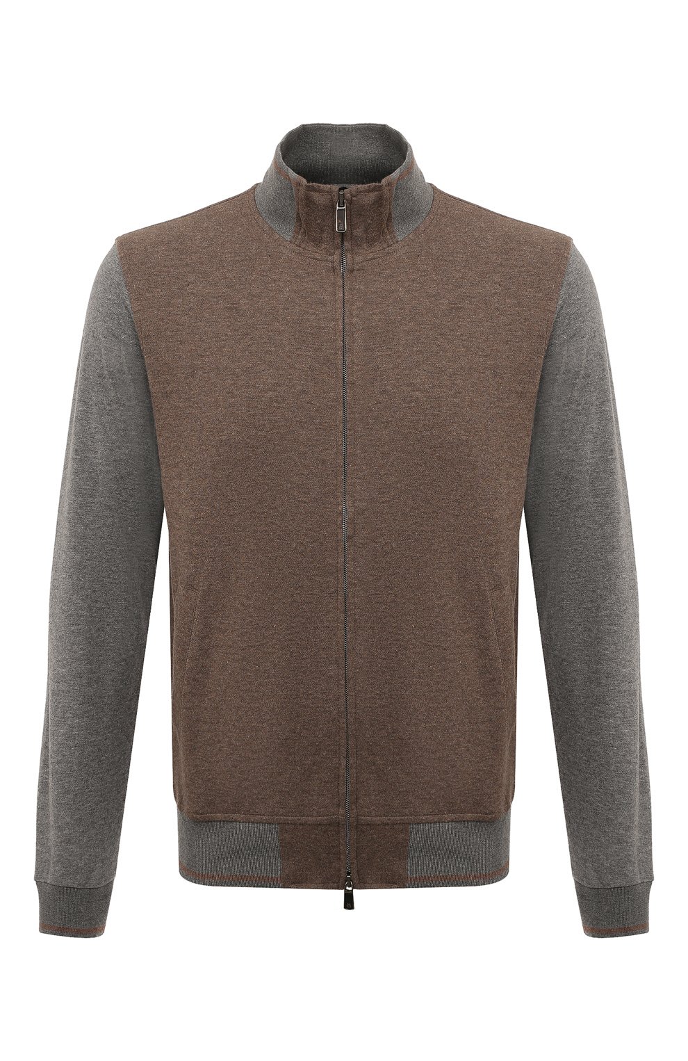 Толстовка из хлопка и кашемира CAPOBIANCO, арт. 15M453.LB00., фото 1