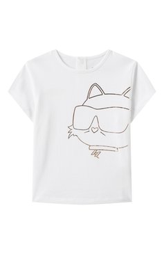 Детская комплект из трех предметов KARL LAGERFELD KIDS светло-розового цвета, арт. Z30521. | Фото 2 (Материал сплава: Проставлено; Материал внешний: Хлопок; Рукава: Длинные; Драгоценные камни: Проставлено; Девочки Кросс-КТ: Костюмы-спорт; Ростовка одежда: 36 мес | 98 см)