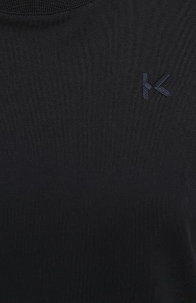 Хлопковая футболка KENZO черного цвета по цене 12100 руб., арт. FA62TS9104SK, фото 5 Хлопковая футболка KENZO, арт. FA62TS9104SK, фото 5