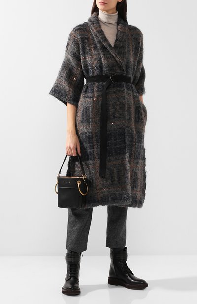 Вязаный кардиган с поясом BRUNELLO CUCINELLI, арт. M4U320426, фото 2