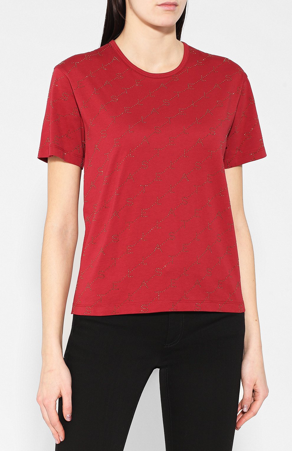 Хлопковая футболка STELLA MCCARTNEY, арт. 554572/SMW20, фото 3
