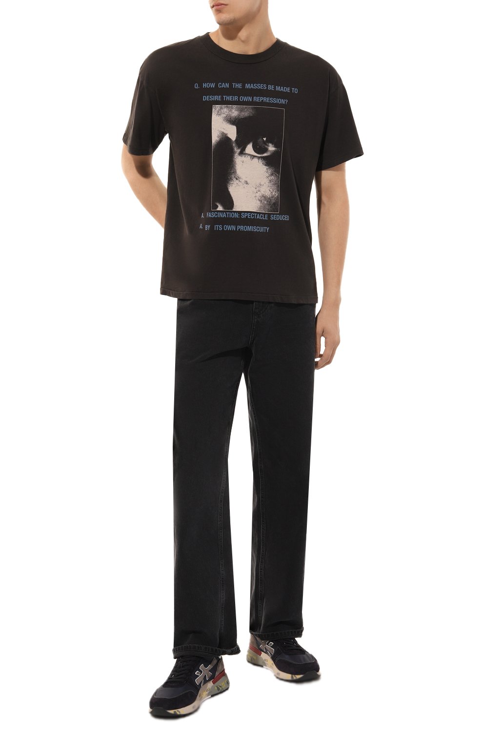 Хлопковая футболка ENFANTS RICHES DEPRIMES, арт. 010-749, фото 2