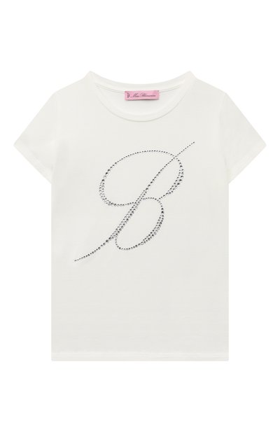 Хлопковая футболка BLUMARINE, арт. IA3074J5003, фото 1