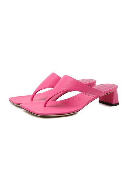 Кожаные мюли shawn BY FAR, арт. 21SSSHWSHTPGRL, фото 1