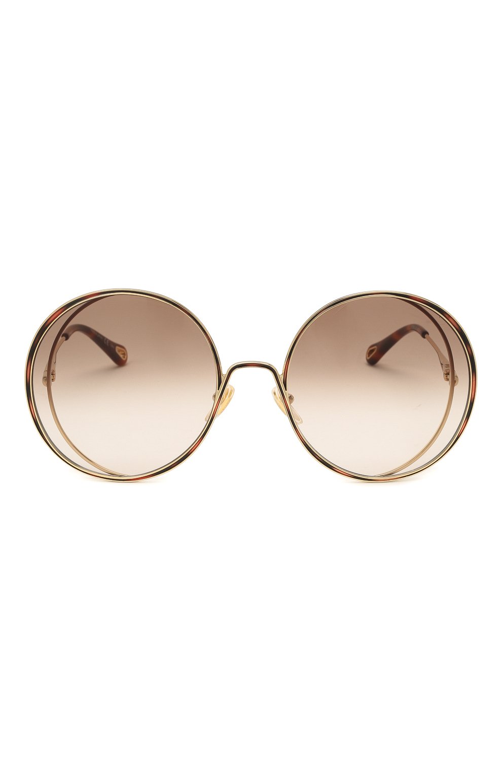 Солнцезащитные очки CHLOÉ коричневого цвета по цене 43700 руб., арт. CH0037S 001, фото 3 Солнцезащитные очки CHLOÉ, арт. CH0037S 001, фото 3