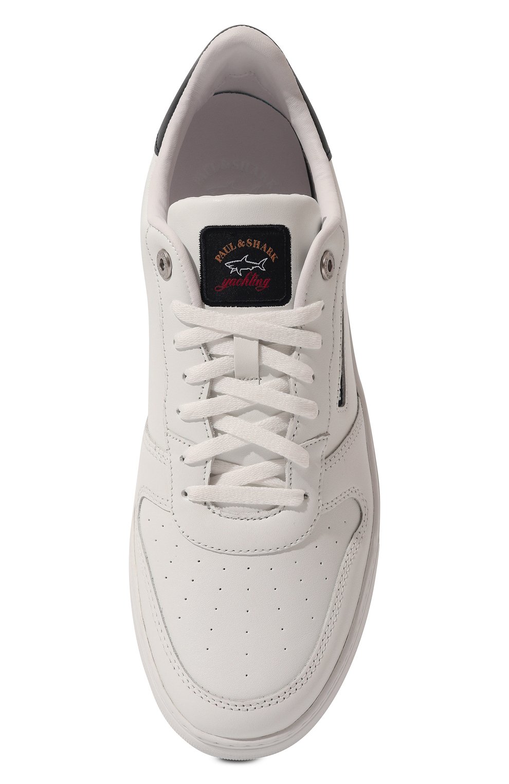 Кожаные кеды PAUL&SHARK, арт. 12318006/H3W, фото 6