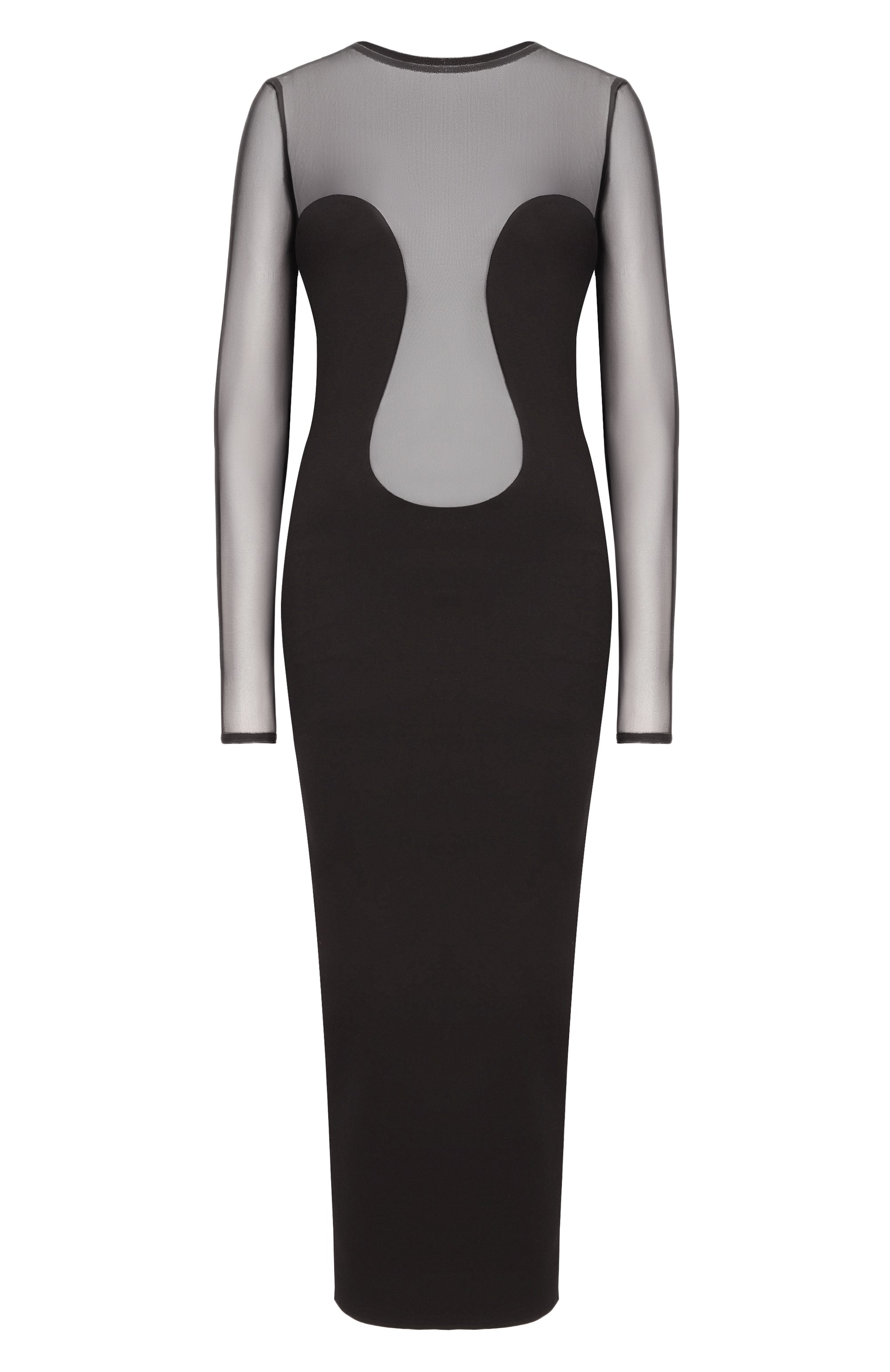Платье UNDRESS CODE черного цвета по цене 35000 руб., арт. SLEEK SILH0UETTE DRESS, фото 1 Платье UNDRESS CODE, арт. SLEEK SILH0UETTE DRESS, фото 1
