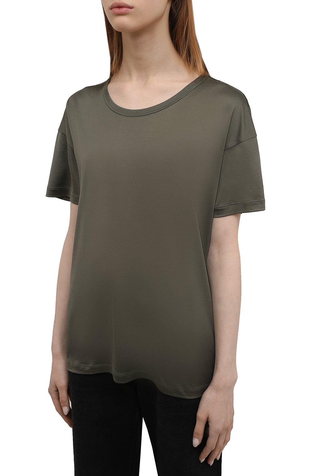 Шелковая футболка TOM FORD, арт. TSJ383-FAX835, фото 3