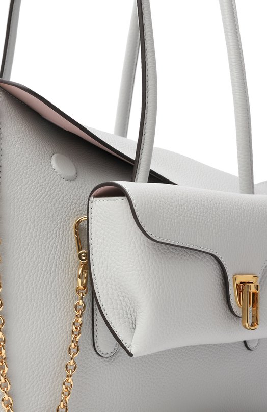 Сумка-тоут Double Beat medium Coccinelle E1 T8A 11 02 01 Серый  E1 T8A 11 02 01 Фото 3