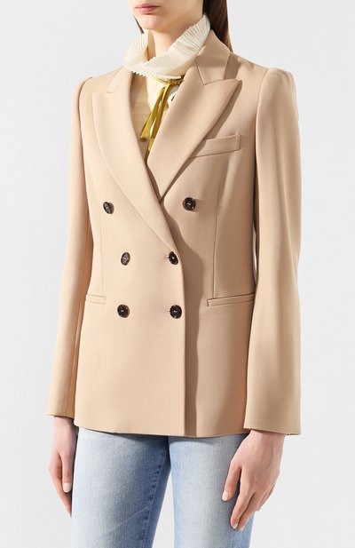 Шерстяной жакет CHLOÉ, арт. CHC20SVE11064, фото 3