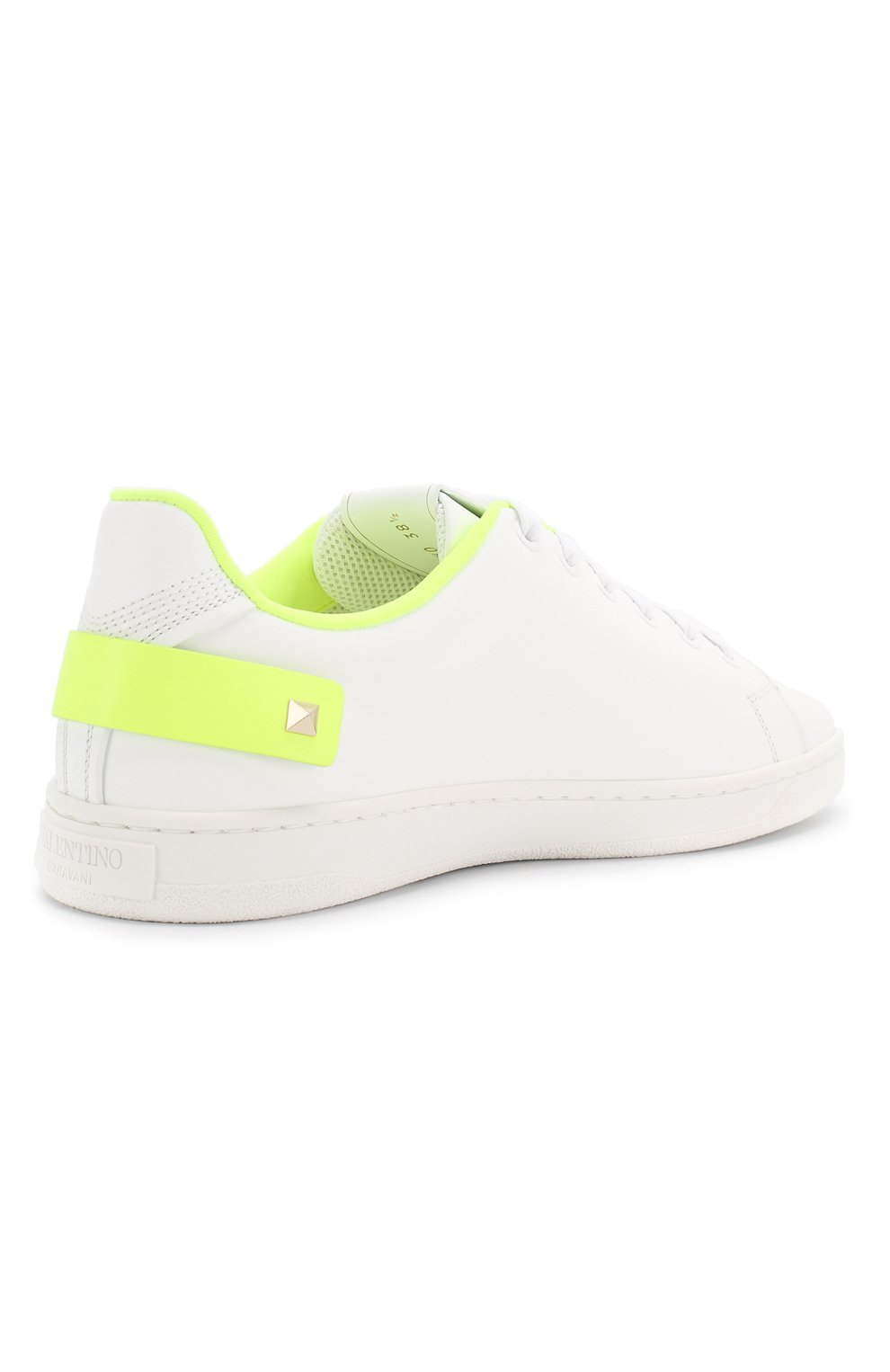 Кожаные кеды backnet VALENTINO, арт. TW0S0M20/MSS, фото 4