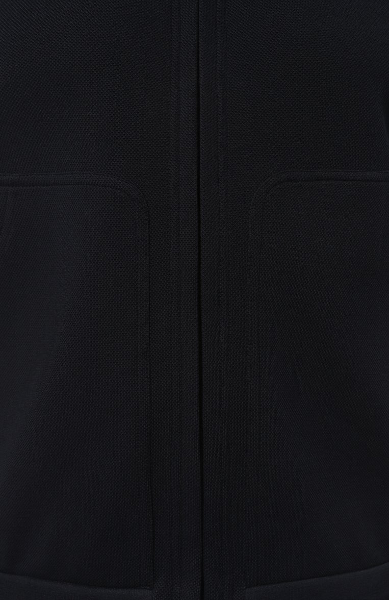 Мужской хлопковый жилет KITON темно-синего цвета, арт. UWH1829V0851C_UWQ1829V0851C_UWJ1829V0851C_1 | Фото 5 (Длина (верхняя одежда): Короткие; Материал внешний: Хлопок, Синтетический материал; Мужское Кросс-КТ: Жилет-одежда; Стили: Кэжуэл; Автоматизация ТО: Проставлено; Автоматизация состава: Проставлено)