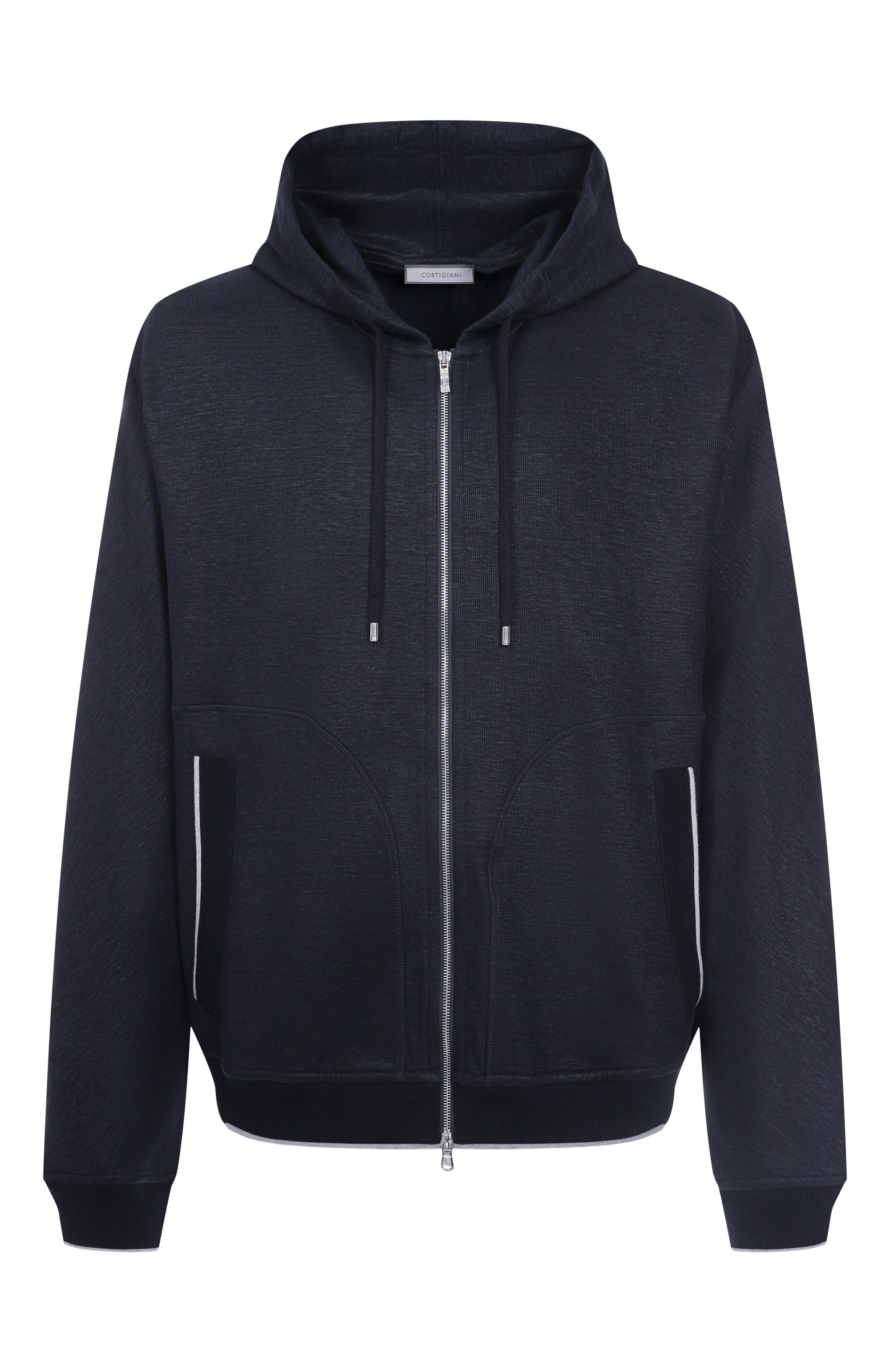 Толстовка изо льна и хлопка CORTIGIANI, арт. 2A4611, фото 1