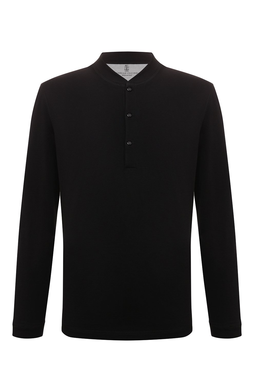Хлопковый лонгслив-хенли BRUNELLO CUCINELLI, арт. M0B131365, фото 1