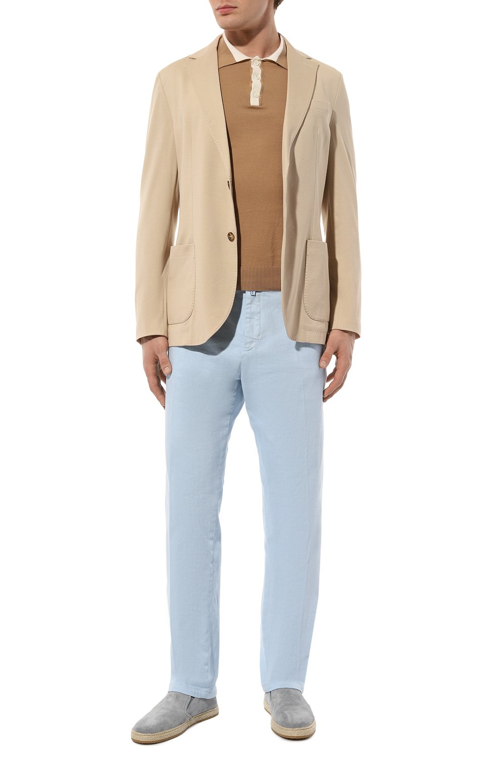 Хлопковые брюки KITON, арт. UFPPEK0602D, фото 2